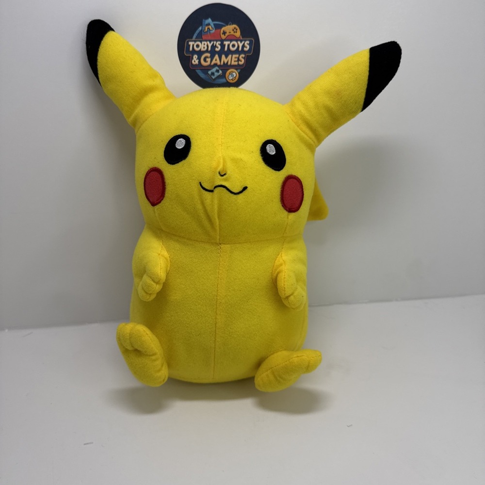 2014 Pokemon Pikachu 10" Plush Toy Factory Nintendo Game Freak Stuffed Animal